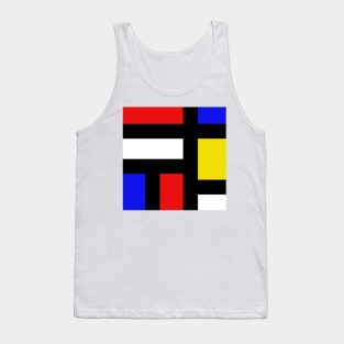 Inspired by Mondrian 2 Tank Top